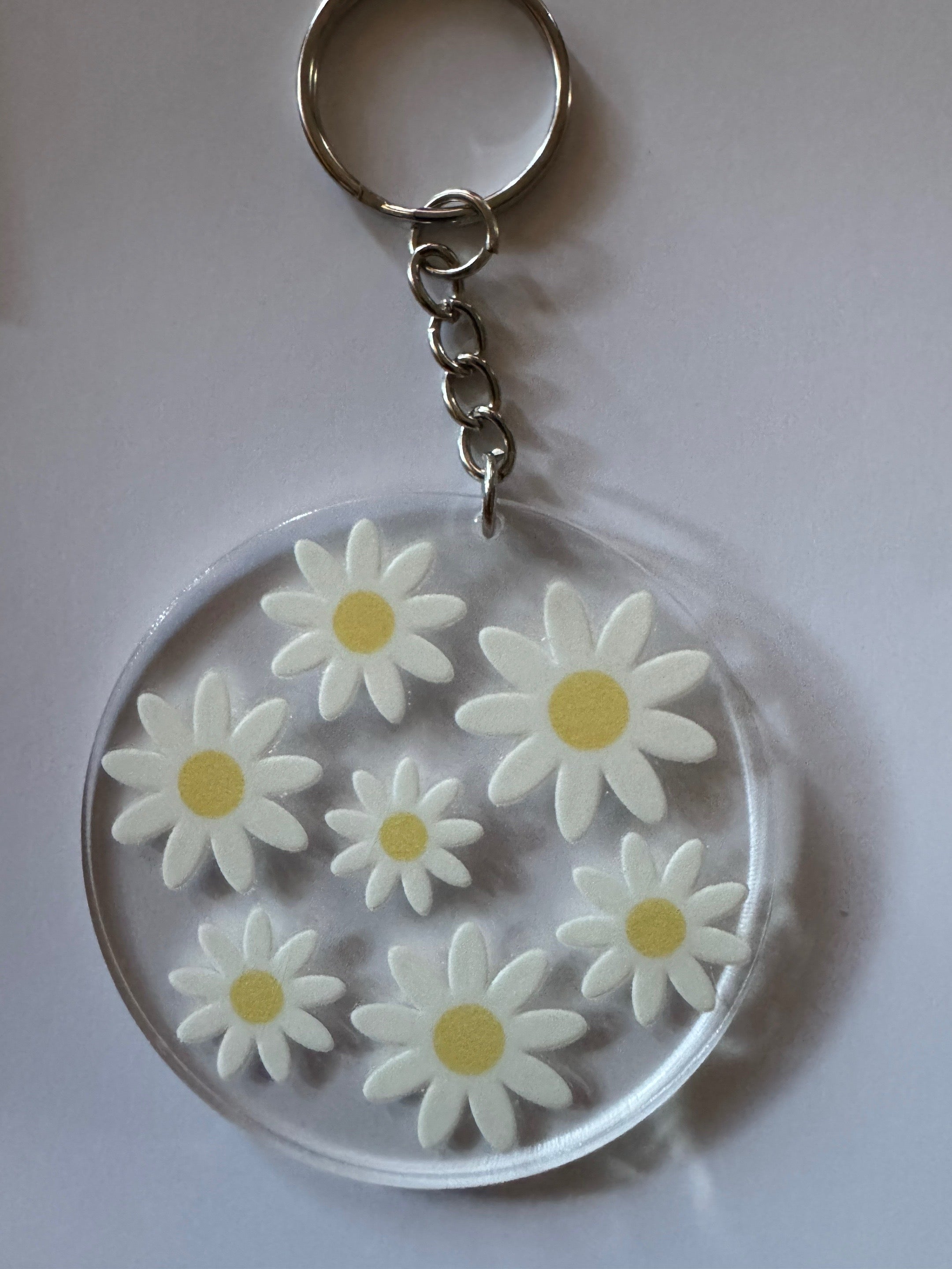 Premade Round Acrylic Keychains