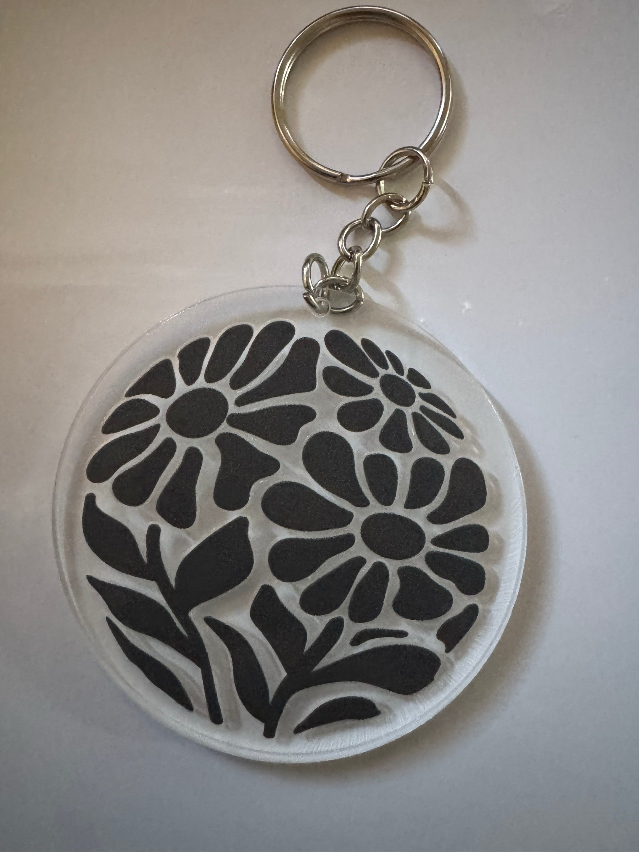 Premade Round Acrylic Keychains