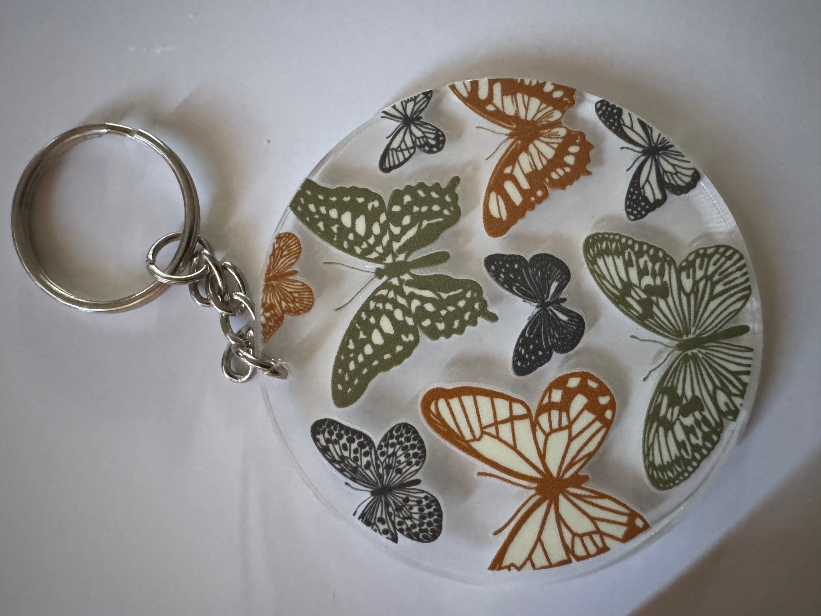 Premade Round Acrylic Keychains
