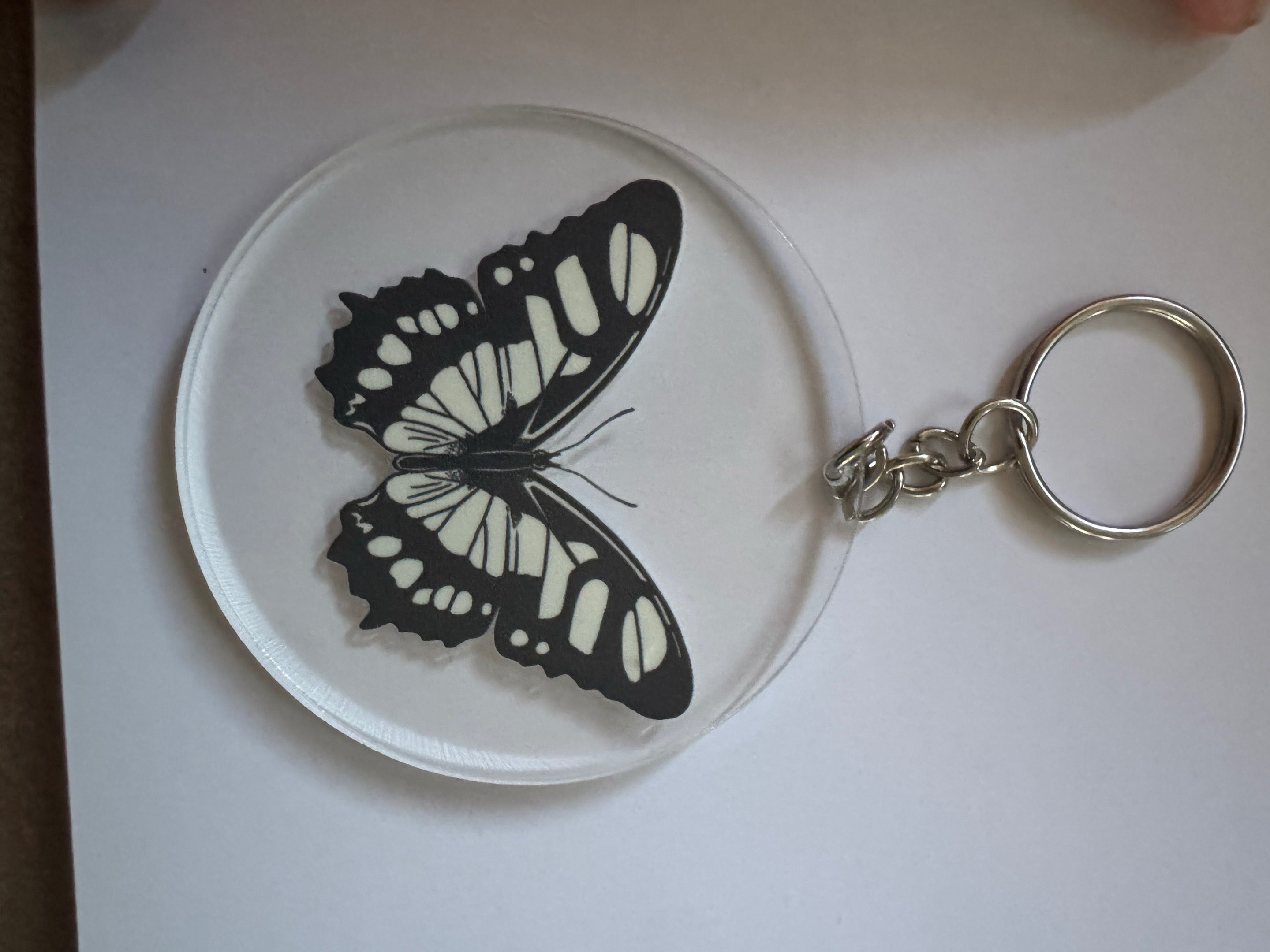Premade Round Acrylic Keychains