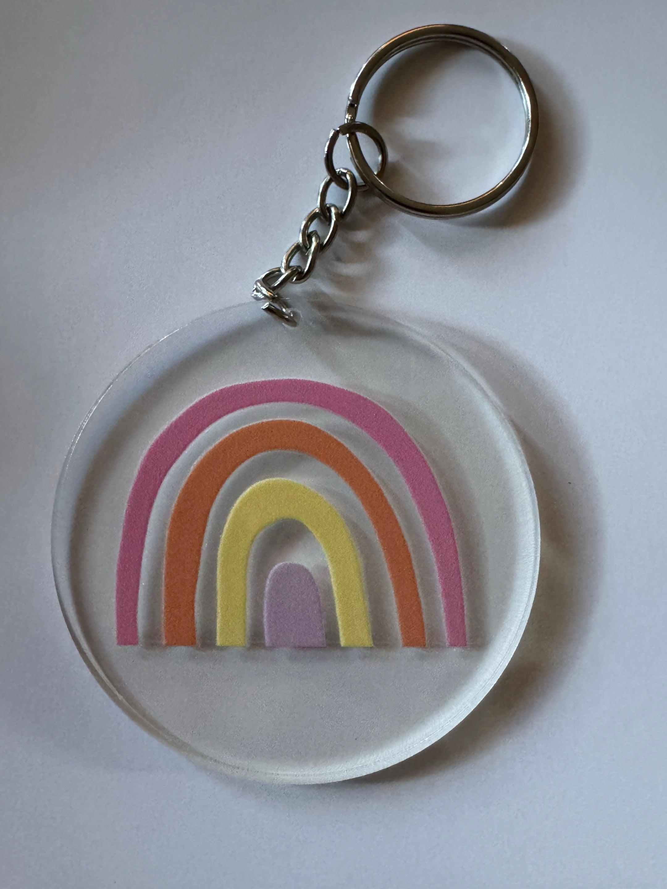 Premade Round Acrylic Keychains