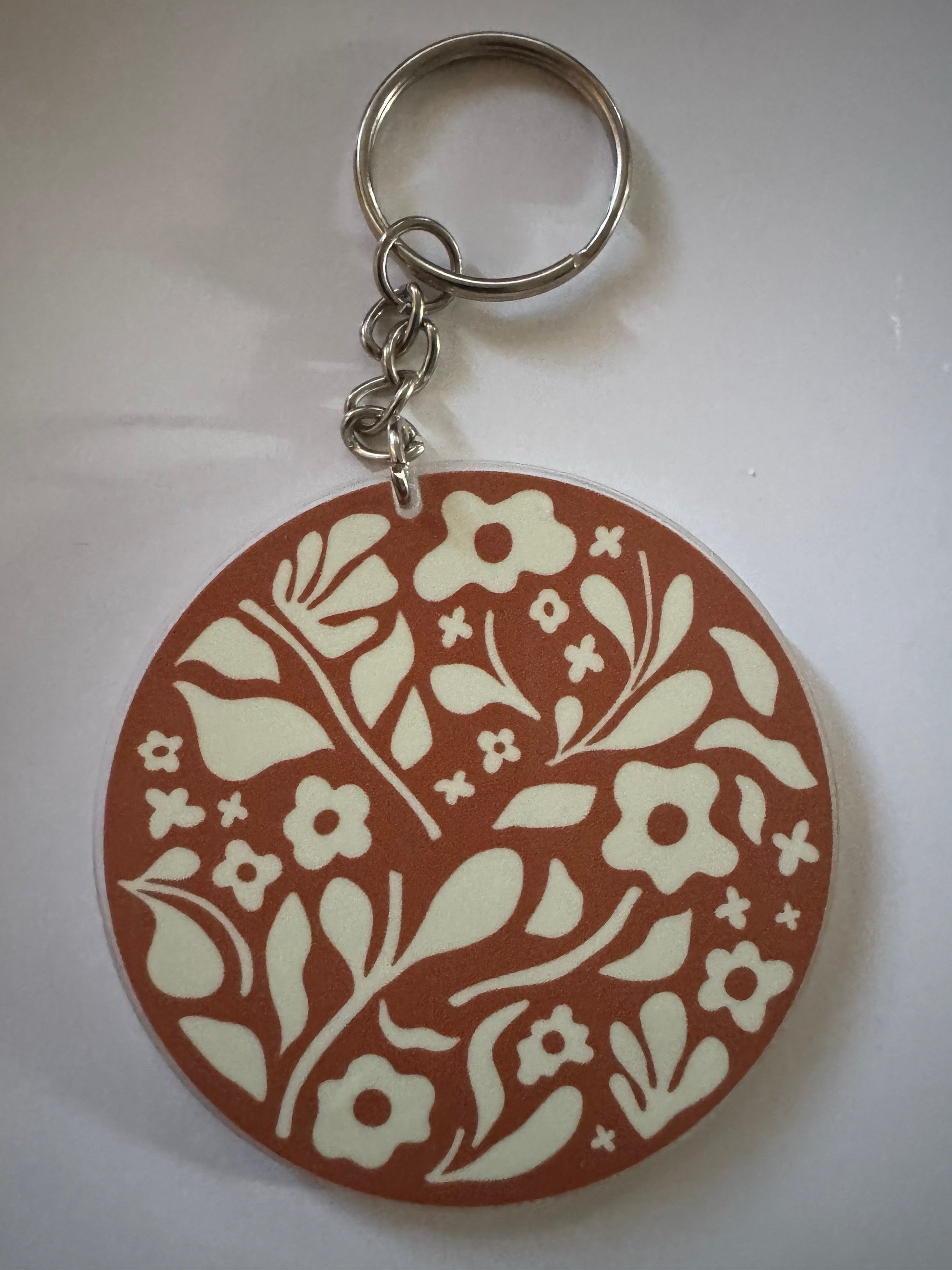 Premade Round Acrylic Keychains