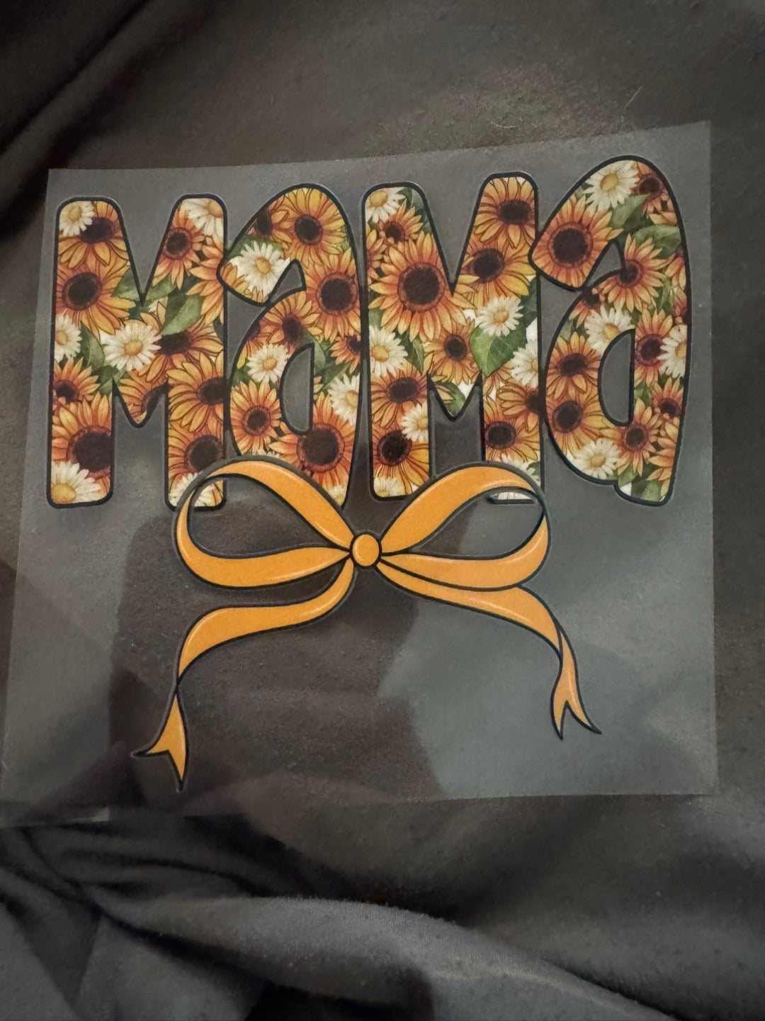 Sunflower Mama Bow
