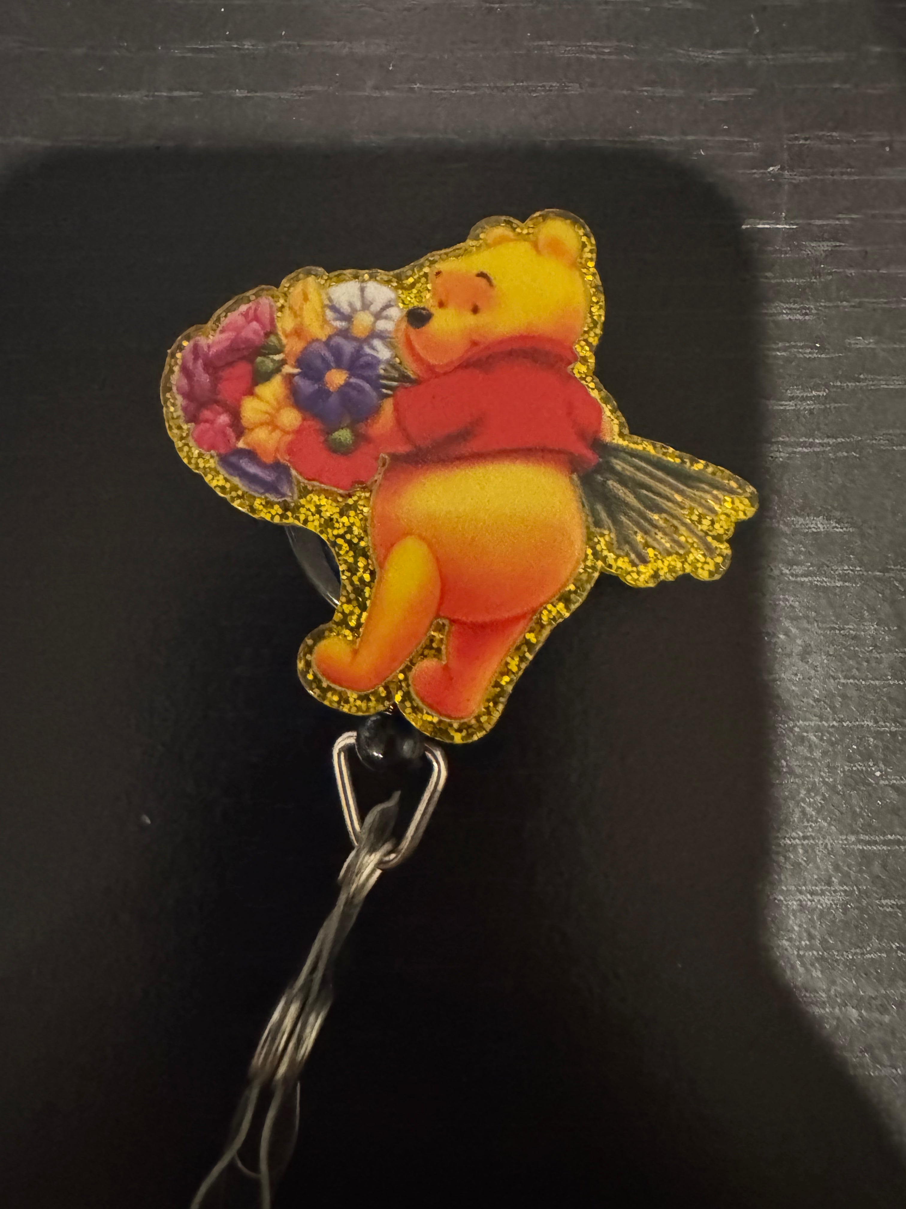 Badge reel w/acrylic